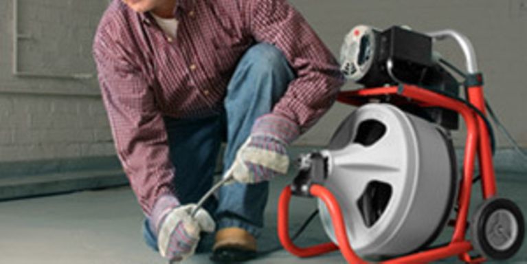 Limpieza de drenajes, Ridgid