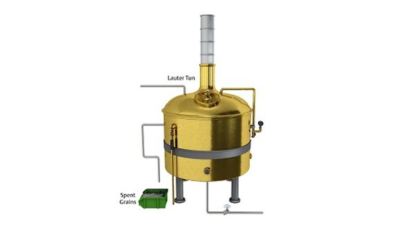 Level Measurement in the Lautering Tun and Brew Kettle