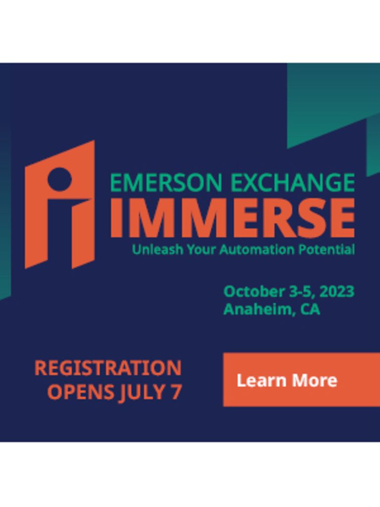 Registration Now Open for Emerson’s New SoftwareFocused Automation