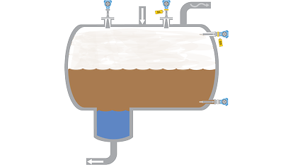 Level Measurement Safety Systems in Flare Knockout Drums | Emerson NO